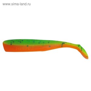 Виброхвост Helios Chebak Pepper Green & Orange, 8 см, 7 шт. (HS-3-018)