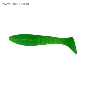 Виброхвост Helios Slash Electric green, 6.7 см, 10 шт. (HS-19-007)