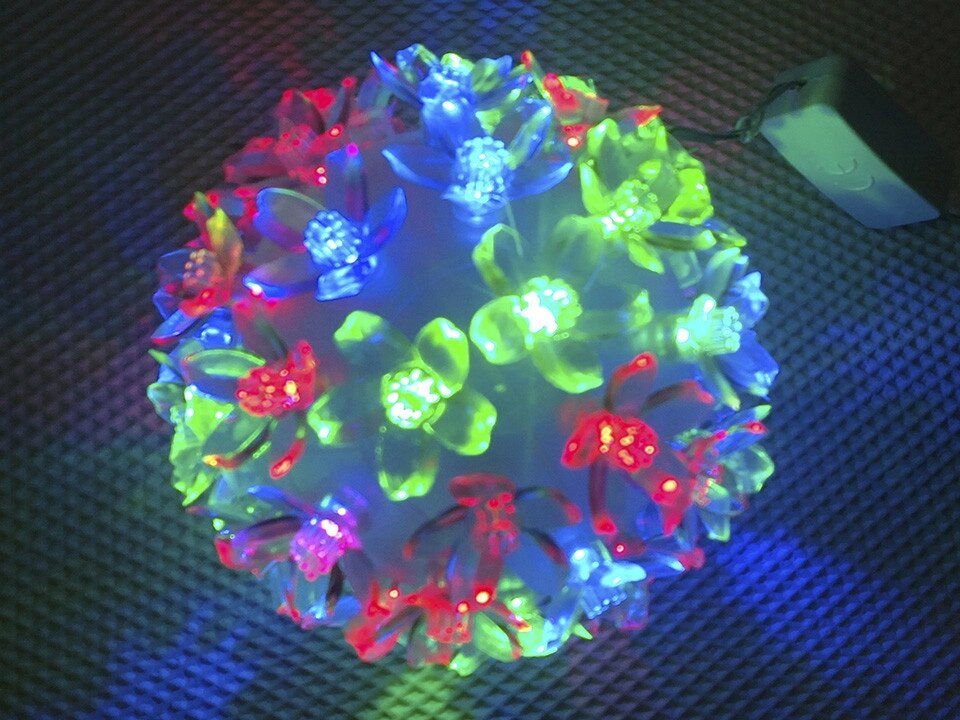 Гирлянда шар цветной 100 ламп Светодиодная - Новогодняя ##от компании## Покупка-Маркет - ##фото## 1