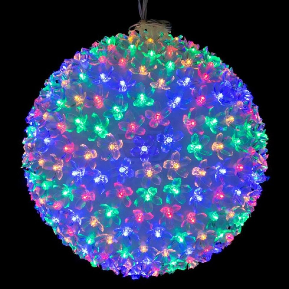 Гирлянда шар цветной 500 ламп Светодиодная - Новогодняя от компании Покупка-Маркет - фото 1