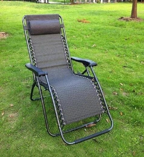 Кресло - Лежак раскладной, с подголовником, для сада от компании Покупка-Маркет - фото 1