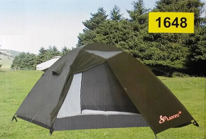 Палатка 3-местная Туристическая  LANYU LY-1648, с тамбуром ##от компании## Покупка-Маркет - ##фото## 1