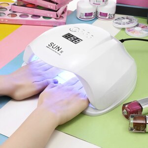 Ультрафиолетовая лампа для сушки ногтей Sun X 54w UV/LED. Разные цвета.
