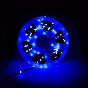Светодиодная гирлянда уличная LED 50 метров -ОПТОМ- (Синий) Новогодняя