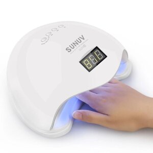 Ультрафиолетовая лампа для сушки ногтей SUN 5 - 48w UV/LED. Цвет: Белый, Розовый.