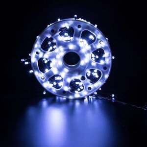 Светодиодная гирлянда уличная LED 100 метров -ОПТОМ- (Белый холодный) Новогодняя