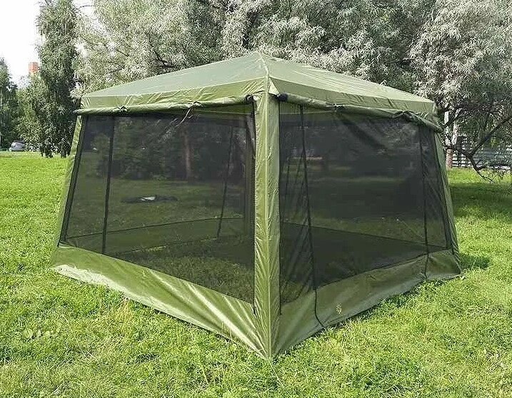 Шатер - Палатка - Тент 320х320х245 см 1628 D, туристический с москитной сеткой, 3 х 3 м. от компании Покупка-Маркет - фото 1