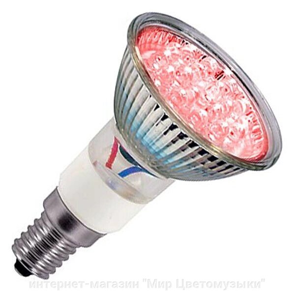 Лампа светодиодная 0,9W R50 E14 - цвет на выбор - характеристики