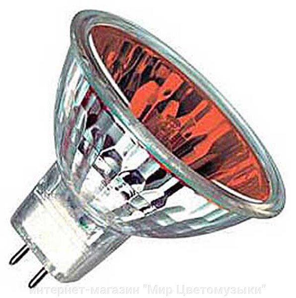 Лампа накаливания галогенная 20W 12V GU5.3 - цвет на выбор - распродажа
