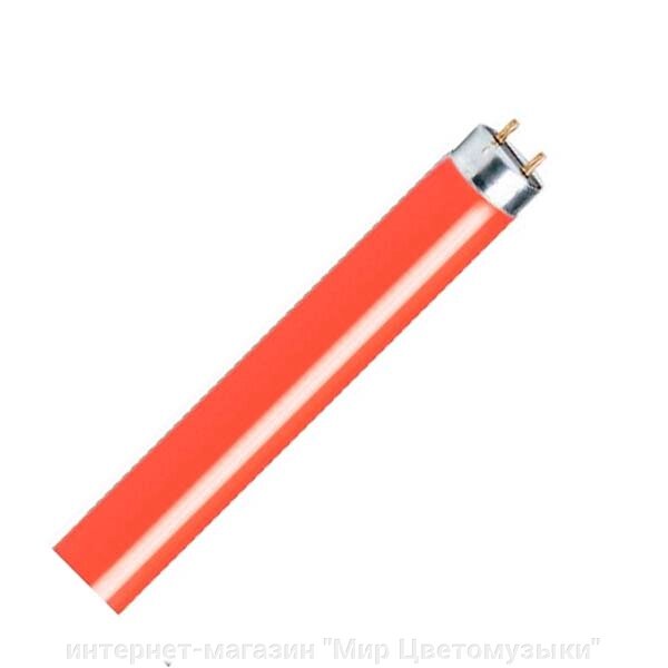 Лампа люминесцентная 36W R26 G13 - цвет Красный - акции