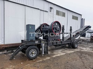 Мобильный комплекс с щековой дробилкой ZD4060