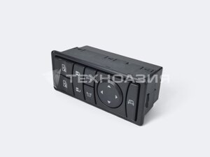 Блок управления стеклоподъёмником левый DZ97189585110 Shacman X3000 в Амурской области от компании ООО «ЦЕНТР ГРУПП»