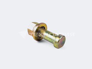 Шпилька колесная передняя с гайкой 81.45501.0076 (D=22) Shacman M3000/F3000/X3000