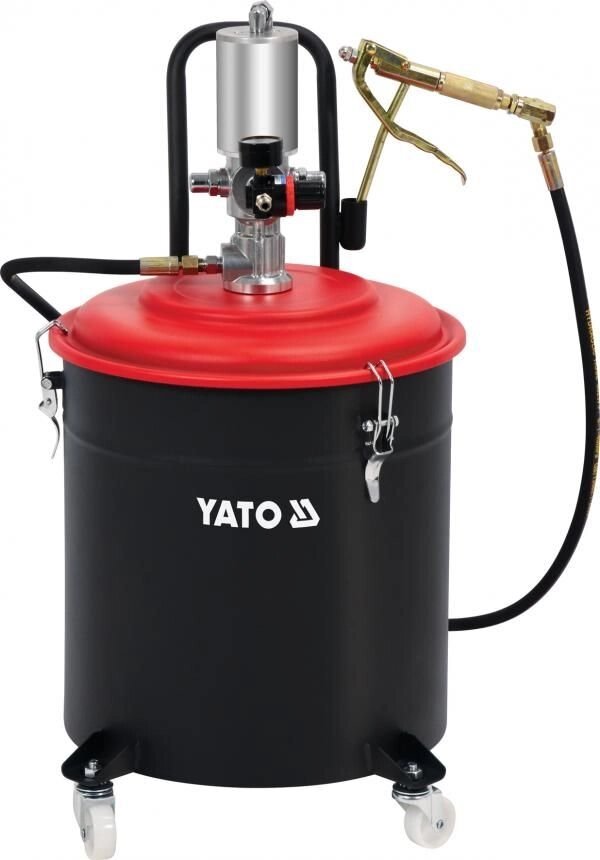 Нагнетатель смазки пневматический 30 кг.  YT-07068 (YATO) от компании Автотехэкспорт - фото 1