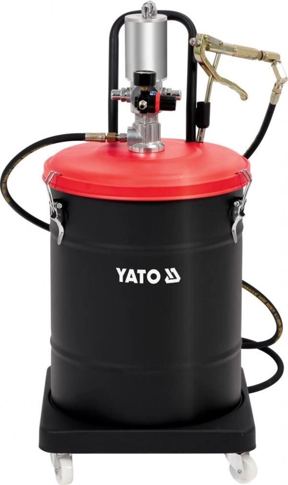 Нагнетатель смазки пневматический 45 кг.  YT-07069 (YATO) от компании Автотехэкспорт - фото 1