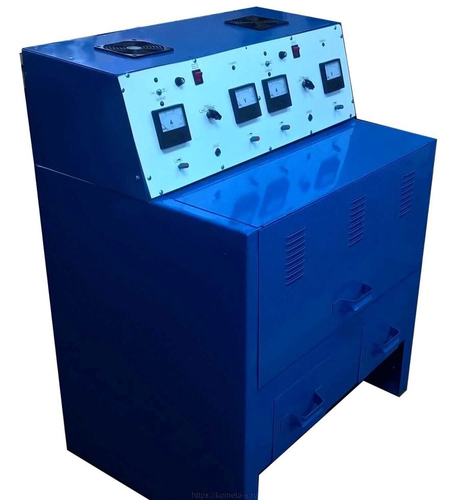 Шкаф зарядно-разрядный устройство  на 2 канала для  АКБ (12 В) ЗУ-3 - скидка