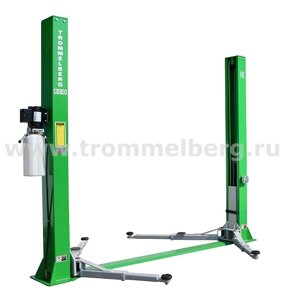 Подъёмник двухстоечный Trommelberg ECO 1140 c нижней синхронизацией на 4 тн (380/220В)