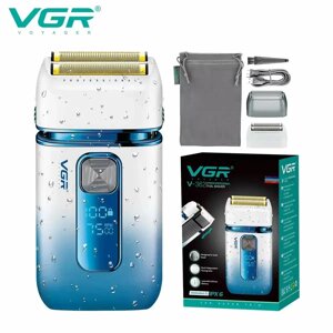 Электробритва VGR V-362 / Профессиональный триммер / для сухого и влажного бритья.