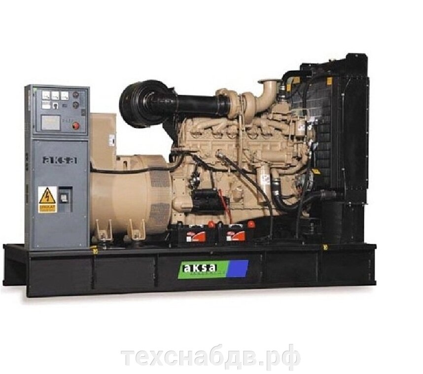 Дизельный генератор Aksa AC-400 (288 кВт) от компании ООО"ТехСнаб ДВ" - фото 1