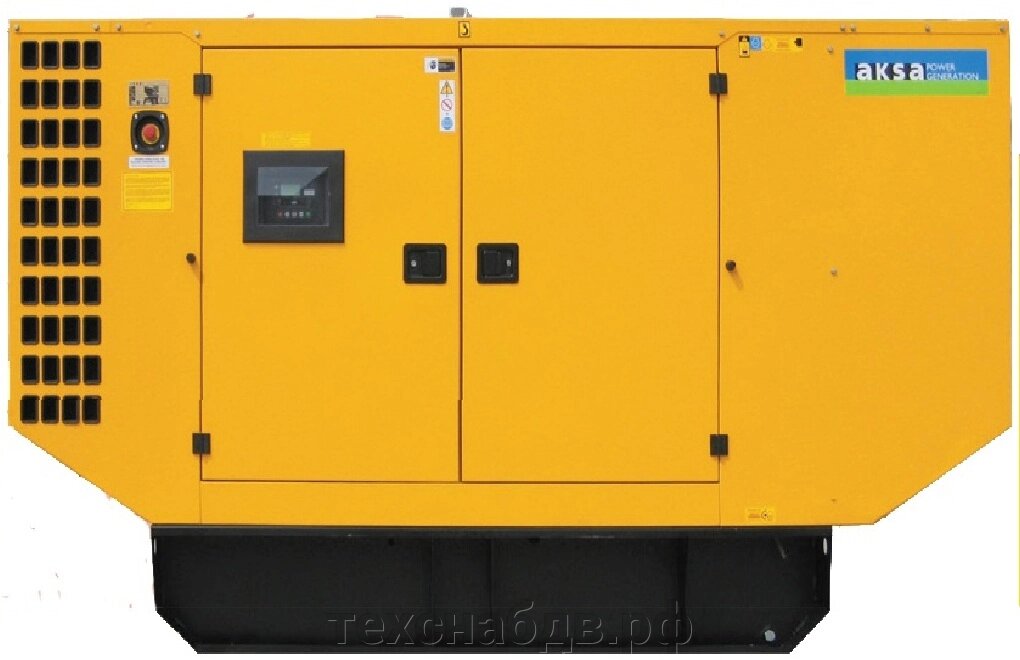 Дизельный генератор Aksa AJD 275 в кожухе (200 кВт) от компании ООО"ТехСнаб ДВ" - фото 1