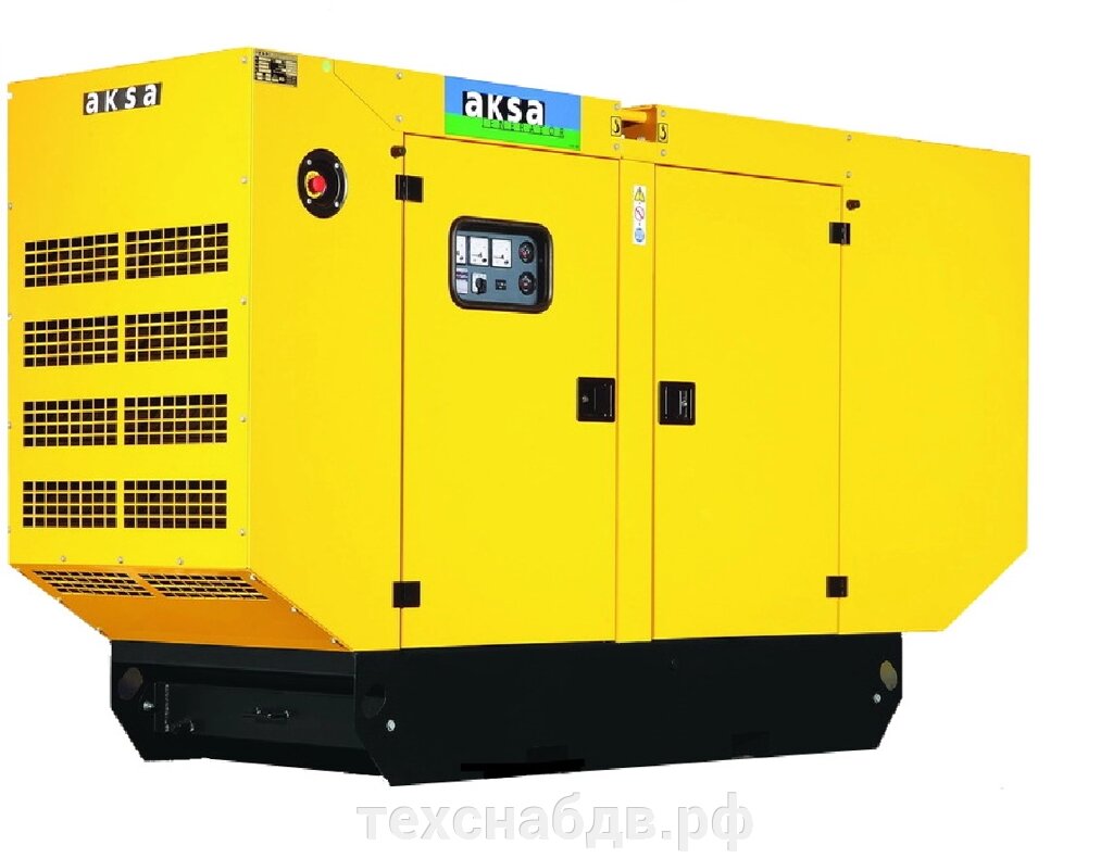 Дизельный генератор Aksa APD145C в кожухе (105 кВт) от компании ООО"ТехСнаб ДВ" - фото 1