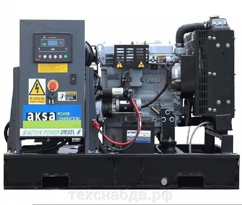 Дизельный генератор Aksa APD250A (184 кВт) от компании ООО"ТехСнаб ДВ" - фото 1