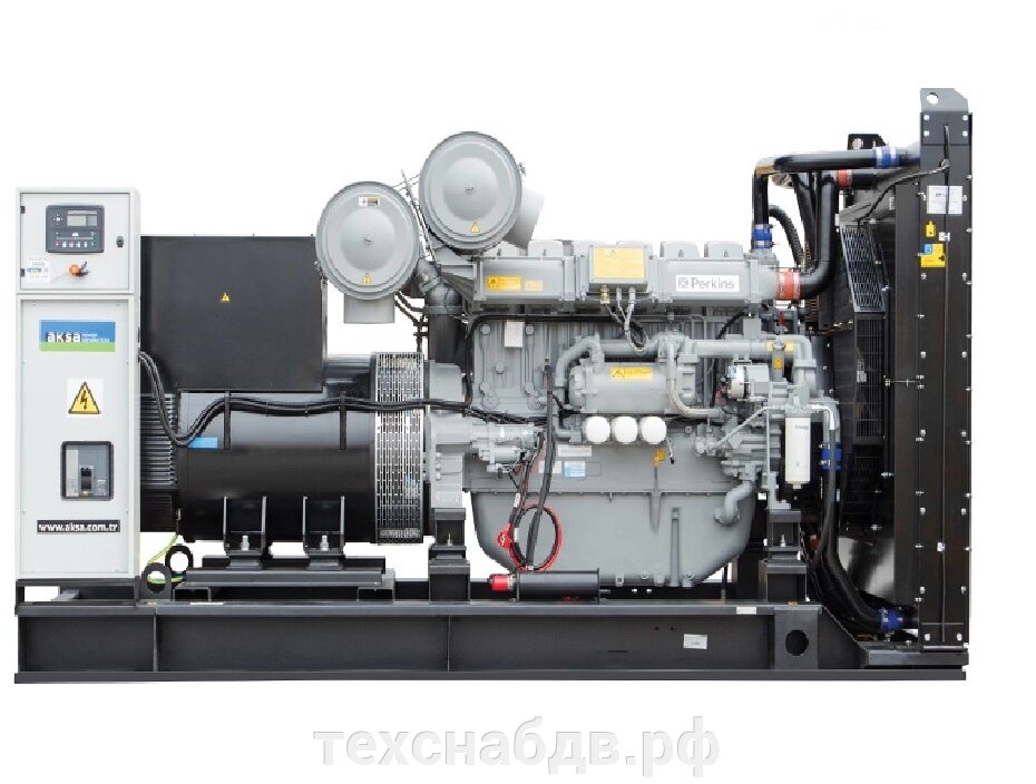 Дизельный генератор Aksa APD715P (520 кВт) от компании ООО"ТехСнаб ДВ" - фото 1