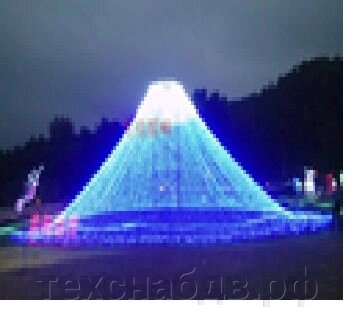 LED фигура "извержение вулкана" от компании ООО"ТехСнаб ДВ" - фото 1