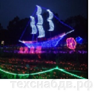 LED фигура "Парусник" от компании ООО"ТехСнаб ДВ" - фото 1