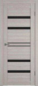 Межкомнатная дверь Atum Pro 26 | Stone Oak | Black Gloss