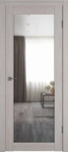 Межкомнатная дверь Atum Pro 32 | Stone Oak | Reflex зеркало с 1 стороны