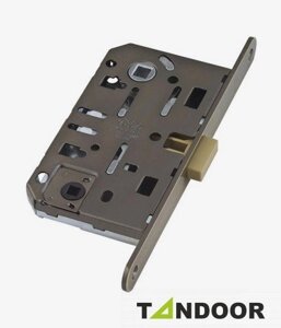 Замок AGB 102 WC сантех. магнитный яз. античная бронза с отв. планкой MEDIANA POLARIS
