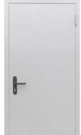 Входная дверь противопожарная ЕI60 RAL7035 (серая) 1ДВ