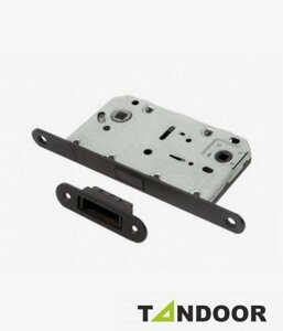 Замок WC сантехнический магнитный язычок LBM 5096 BLACK черный RENZ в Крыму от компании Двери в Евпатории