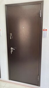 Дверь входная 6,5см МЕГА ДС134 медный антик металл / металл МЕГАДВЕРИ в Крыму от компании Двери в Евпатории