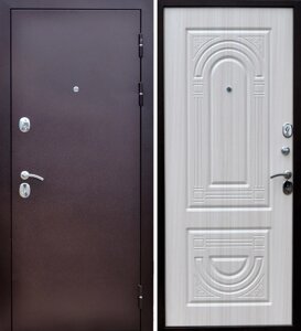 Входная дверь 8,5см СТАНДАРТ ПЛЮС СВД медный антик / Сандал белый классика в Крыму от компании Двери в Евпатории