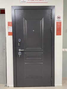 Входная дверь 10 см БАРСЕЛОНА классика СВ SV Букле кварц