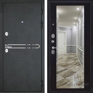 Входная дверь 12см президент S1z зеркало графит с блестками антик/венге/сандал белый зеркало maxi двери регионов