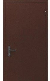 Входная дверь противопожарная нестандарт дпм-01 еi60 1180*2080 RAL8017(коричневая) мегадвери
