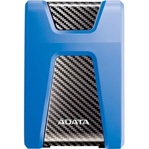 ADATA внешний жесткий диск HDD 2.5", 1tb, dashdrive durable HD650, USB3.0, blue (AHD650-1TU31-CBL)