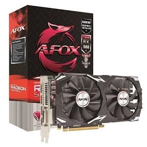 AFOX видеокарта AMD radeon RX 580 DUAL 8GB (AFRX580-8192D5h3-V2)