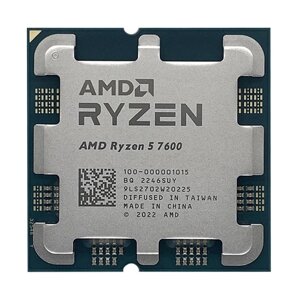 AMD Процессор Ryzen 5 7600 Raphael OEM (100-000001015)