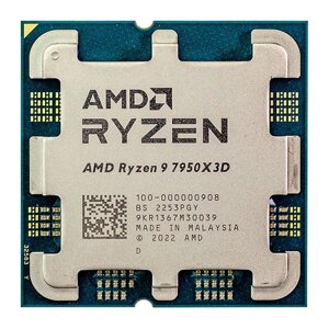 AMD Процессор Ryzen 9 7950X3D Raphael OEM (100-000000908)
