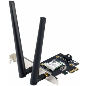 ASUS сетевая карта wi-fi + bluetooth AX5400 (PCE-AXE5400)90IG07I0-ME0b10)
