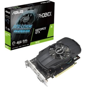 ASUS видеокарта geforce GTX 1630 EVO 4GB (PH-GTX1630-4G-EVO)90YV0i53-M0na00)