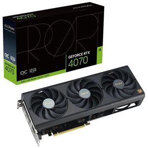 ASUS видеокарта geforce RTX 4070 proart OC 12GB (proart-RTX4070-O12G)90YV0j11-M0na00)