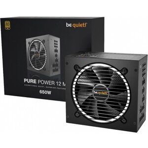 Be quiet! блок питания 650W PURE POWER 12 M (BN342)