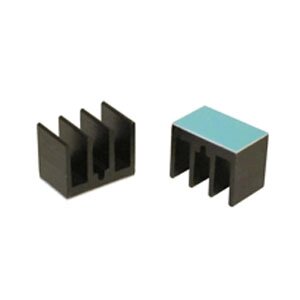BERGQUIST Радиатор для чипов и микросхем самоклеющийся Coolian 16x10x12mm