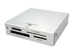 Brand Устройство считывания Internal 3.5" White Card Reader USB2.0 (All-in-1)