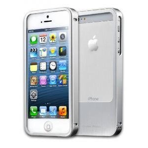 Cooler Master Футляр для iPhone 5, серебристый, алюминиевый, дополнительная защита iPhone на внутренней стороне